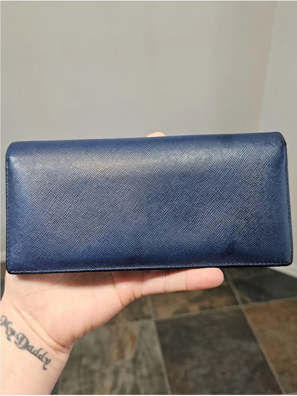 Prada Saffiano Leather Long Wallet - AUTHENTICITY CARD INCLUDED - MSRP $830